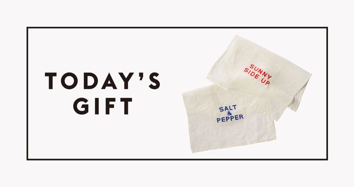 〈R&D.M.Co-〉のキッチンクロス