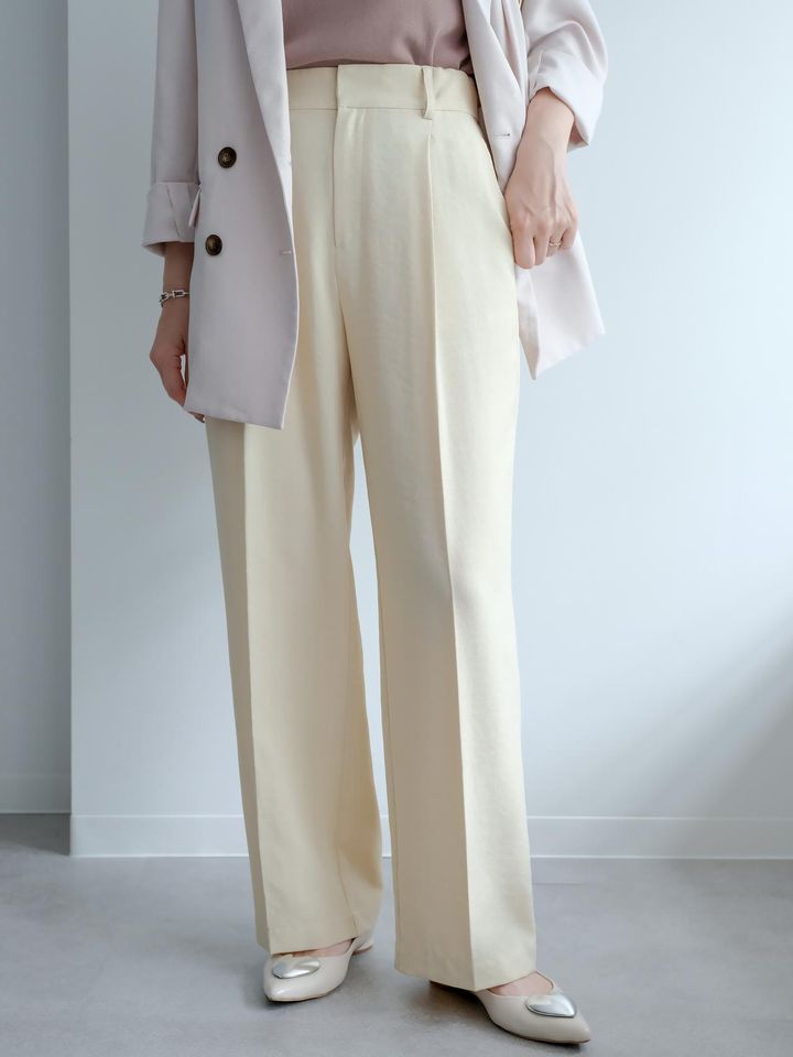 画像: ワイドパンツが苦手な人にも推したい