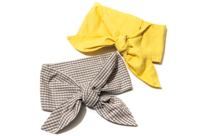 無印良品 UVカット ヘンプコットン ポケット付きスカーフ