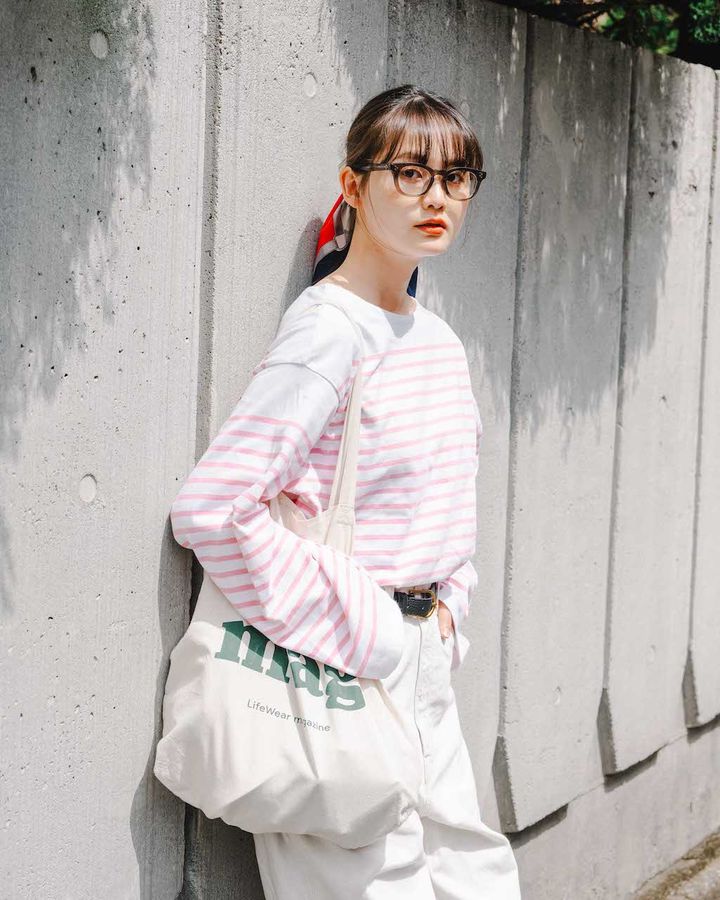 初夏のお洒落な“ロンT”コーデ5選。こなれ感が出るテクニックは必見【TOKYO SNAP】
