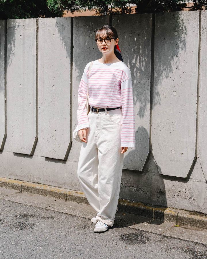 初夏のお洒落な“ロンT”コーデ5選。こなれ感が出るテクニックは必見【TOKYO SNAP】