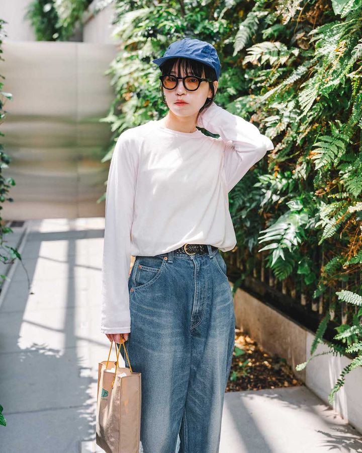 初夏のお洒落な“ロンT”コーデ5選。こなれ感が出るテクニックは必見【TOKYO SNAP】