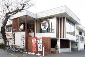 落合南長崎〈がってん寿司〉外観