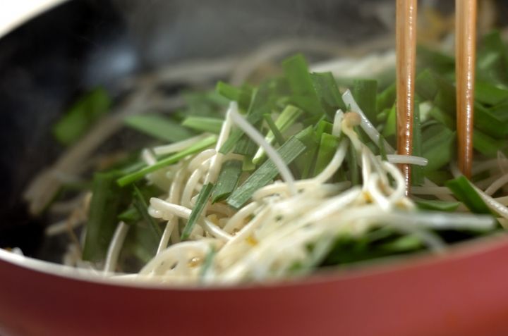 鮭のネギソースがけの作り方2