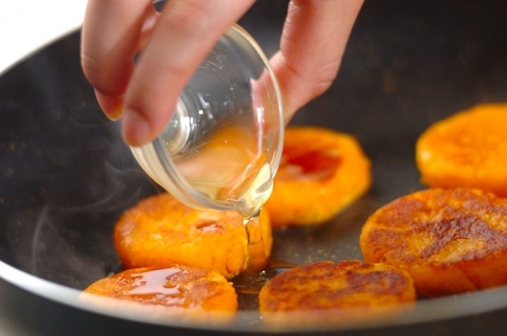 カボチャとジャガイモのお焼きの作り方3