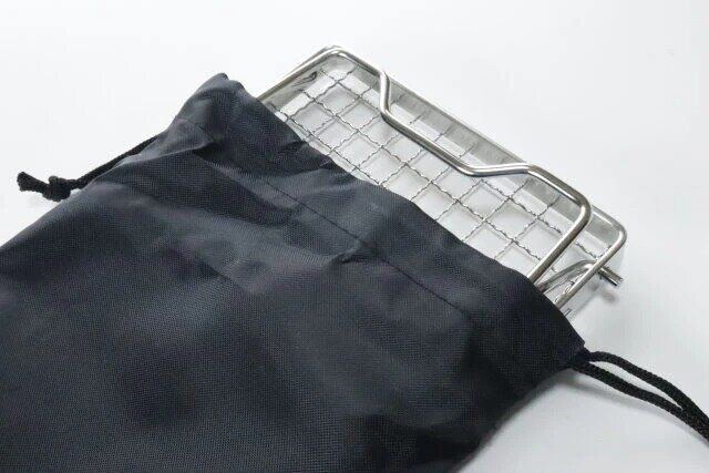 ダイソーの折り畳み五徳（ポーチ付）2