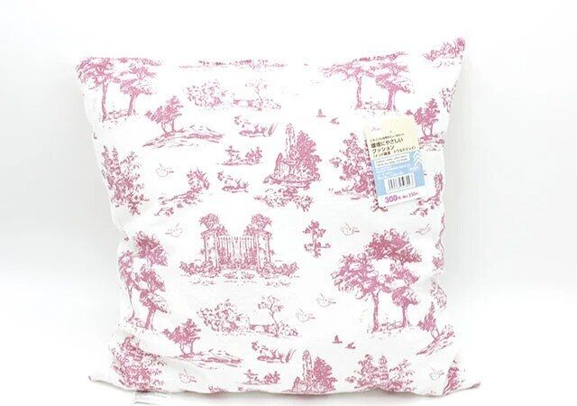 ダイソー クッション（インド綿混 トワルドジュイ） パッケージ