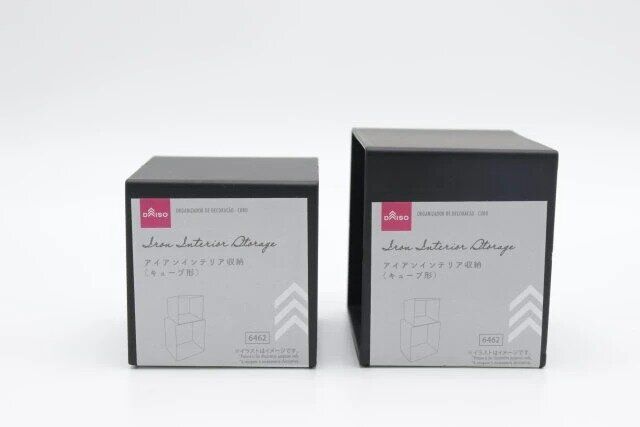ダイソー アイアンインテリア収納（キューブ形） パッケージ