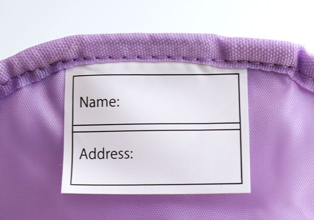 Coleman WALKER 3WAY BAGネームタグ