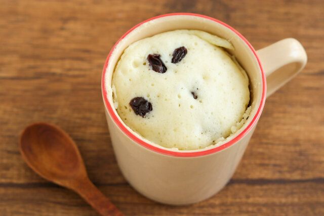 ふわもこレーズン蒸しパン