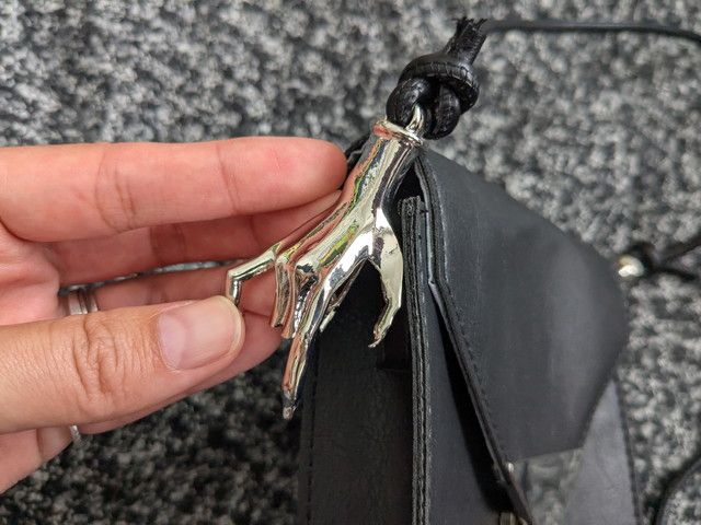 ハザマミニショルダーバッグのハンドパーツ