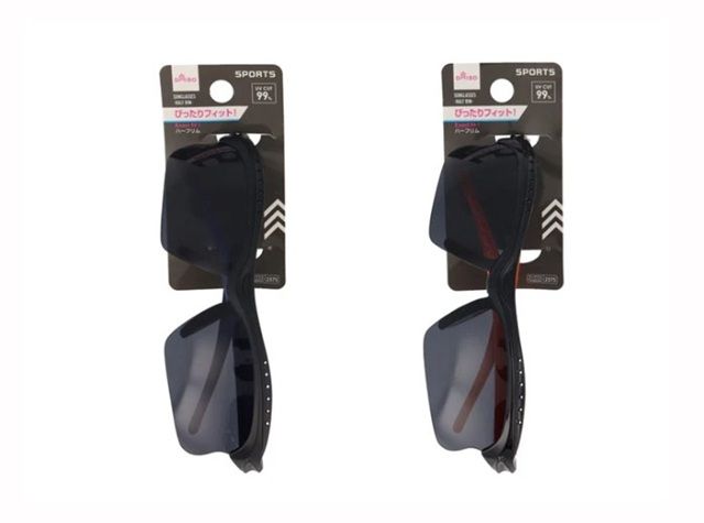 ダイソー スポーツサングラス（ミラーレンズ）