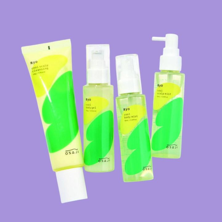 【7/2限定発売】オサジのひんやりボディ＆頭皮ケア【夏】