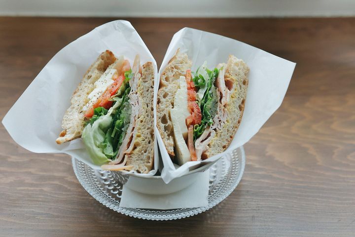 フォカッチャサンドイッチ「スモークターキー」