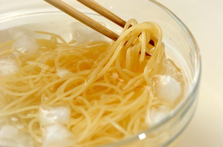 スパゲティーサラダの作り方2