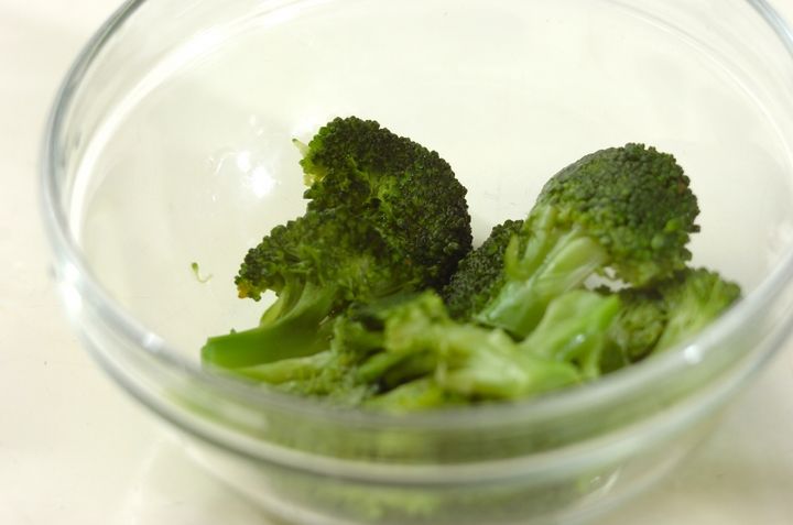 ブロッコリーと枝豆のクミン炒めの作り方1