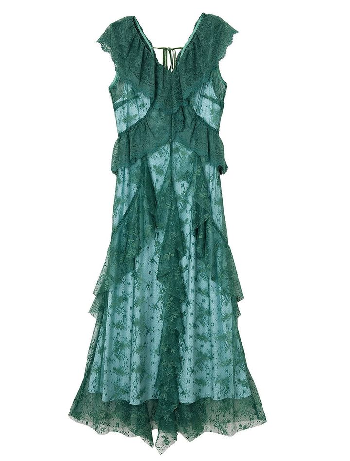 フリルワンピース