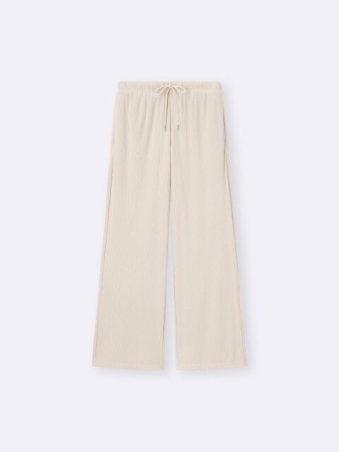 リブプルオンパンツ