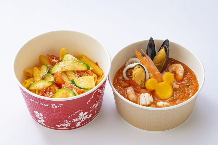 エンパイア・グリル_テイクアウトメニュー_ペンネのシーフードトマトクリームソース