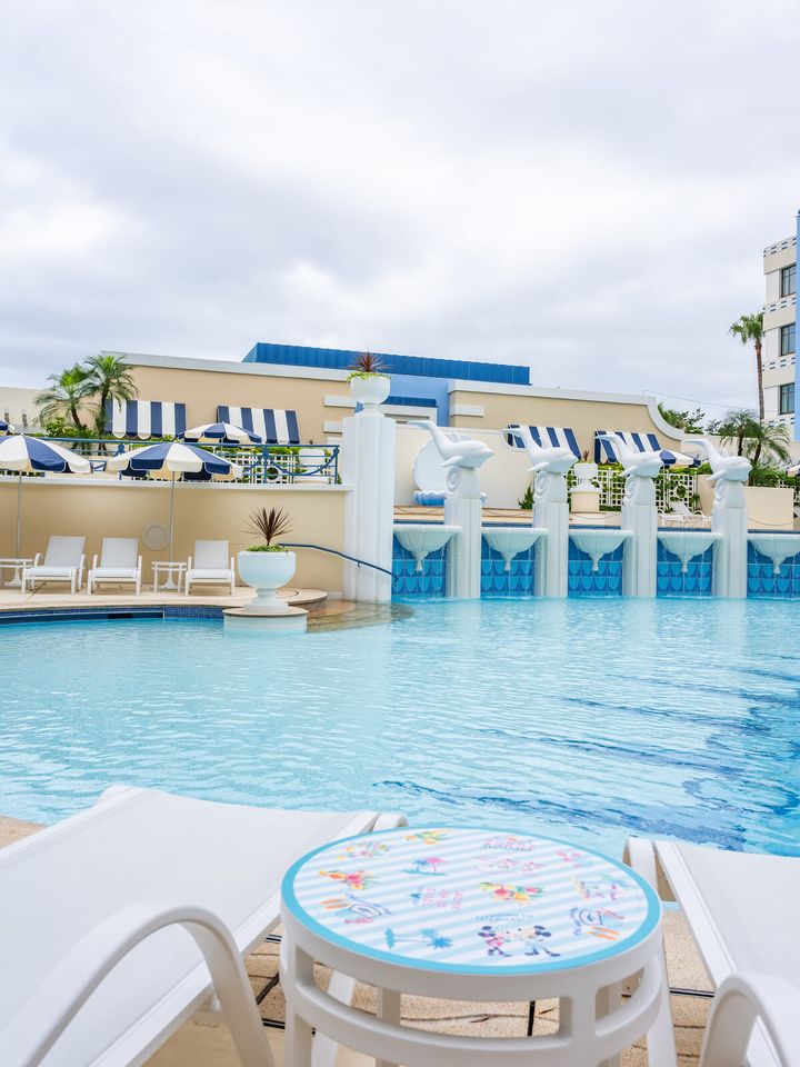 ディズニーアンバサダーホテル「パームガーデン・プール」5