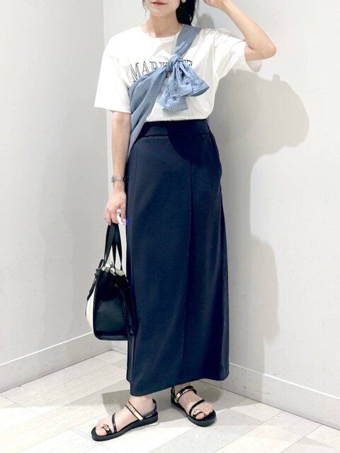 ロゴTシャツコーデ2