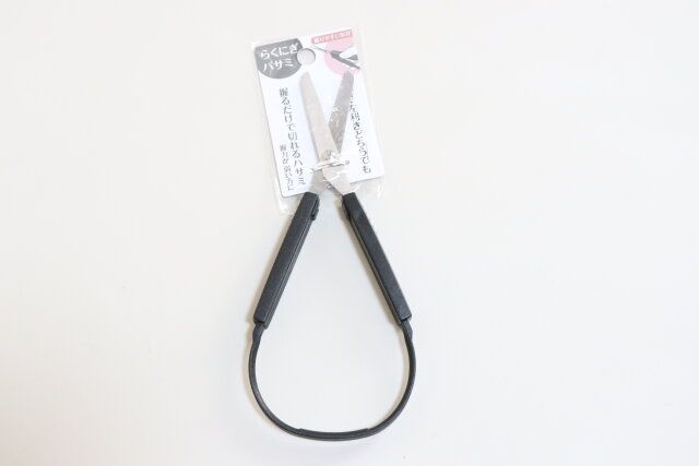 セリアのらくにぎバサミのパッケージ