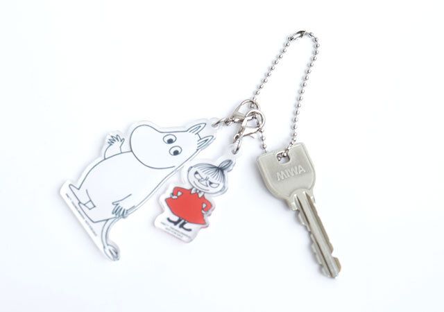 宝島社InRed8・9月合併号の付録のムーミンのアクリルチャーム2