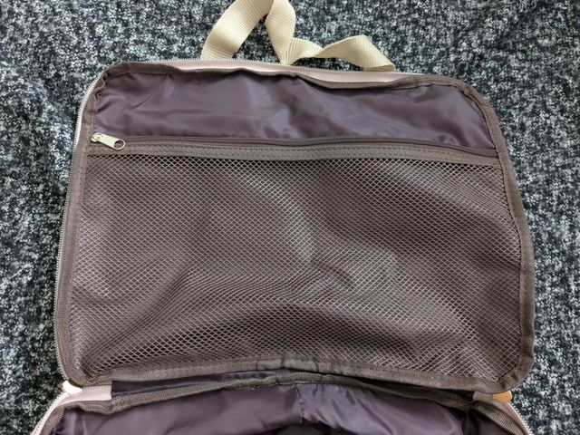 ムーミン圧縮収納ポーチ裏地