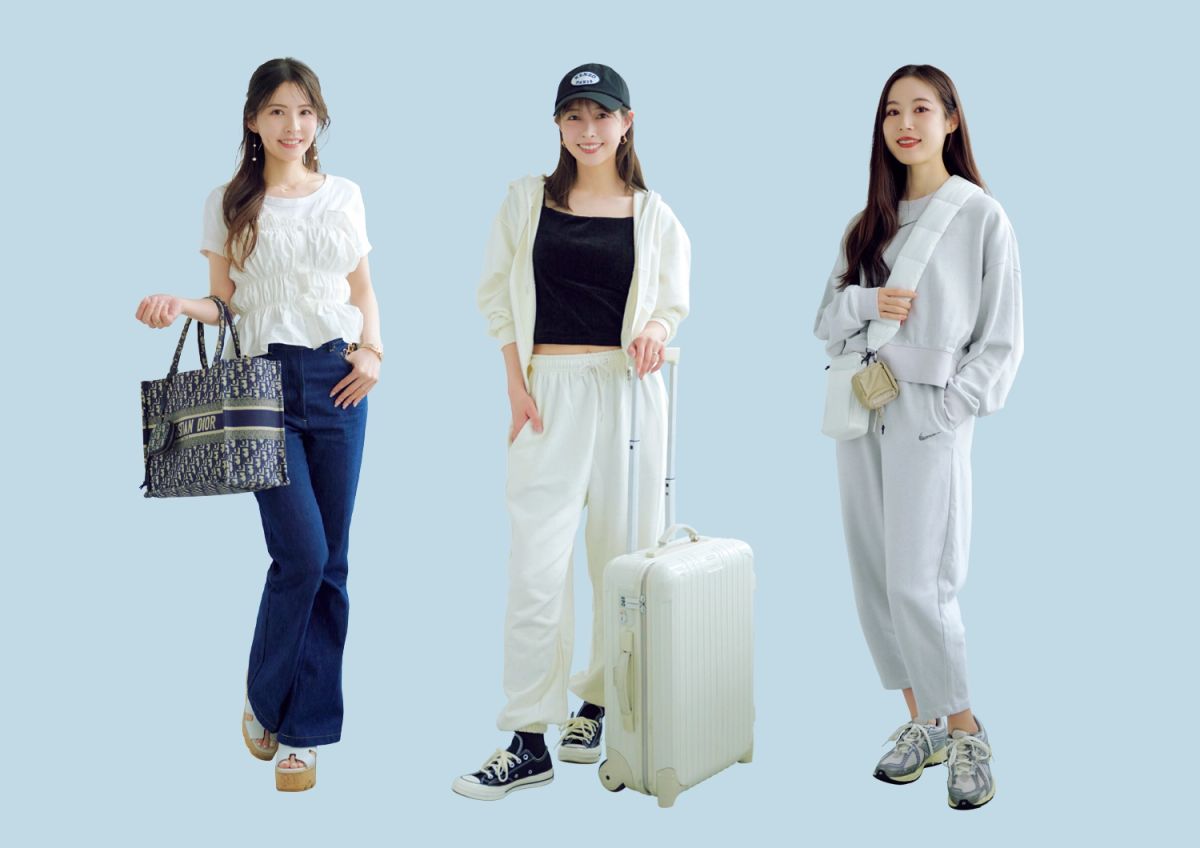 おしゃれガールの空港ファッションSNAP♡移動中もスタイリッシュ