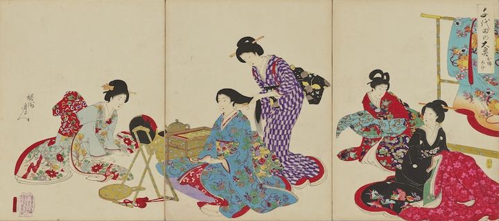 『千代田の大奥』より「千代田の大奥 お櫛あげ」 