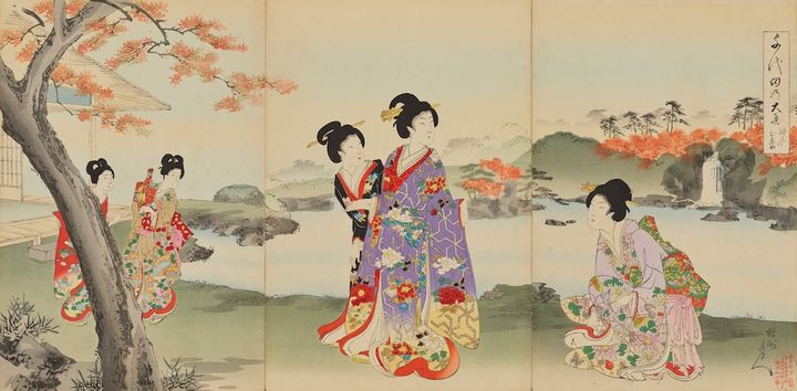 『千代田の大奥』より「千代田の大奥 滝見のお茶や」 