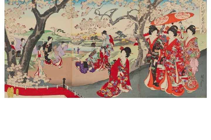 『千代田の大奥』より「千代田大奥 御花見」 