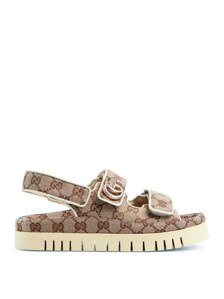 ダブルG ウィメンズ サンダル［ソール2.5cm］ 16万8300円（グッチ／グッチ クライアントサービス）