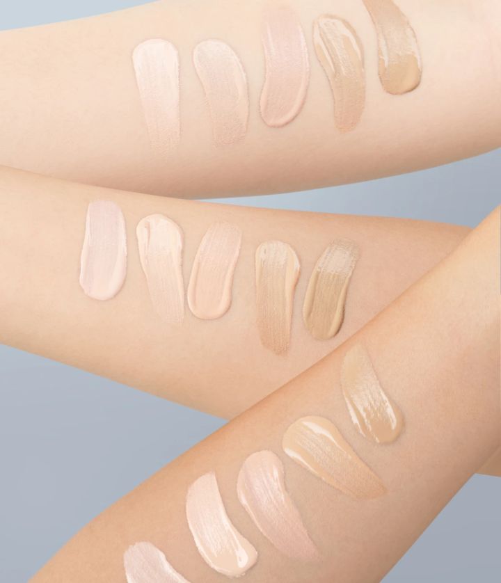 fwee フィー クッションガラスナチュラルのスウォッチ 色選び