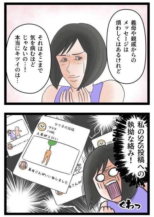 義母のSNSが面倒くさい！／サマ子