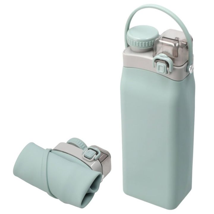荷物を少なくしたいときにうれしい！ 折りたためるシリコーンボトル