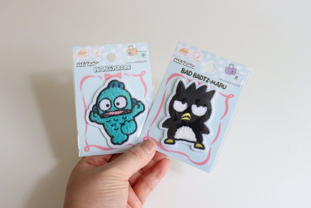 パイルワッペン（ハンギョドン） パイルワッペン（バッドばつ丸）