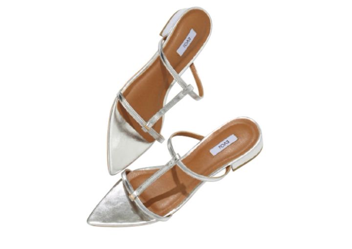 シルバーサンダル