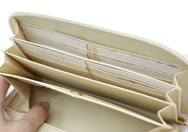 蛇窪神社白蛇長財布カードポケット