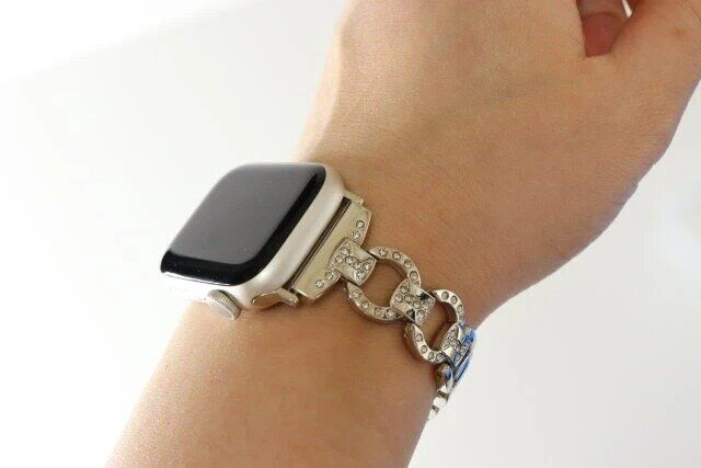 ダイソー アップルウォッチバンド（メタル＆ストーン）