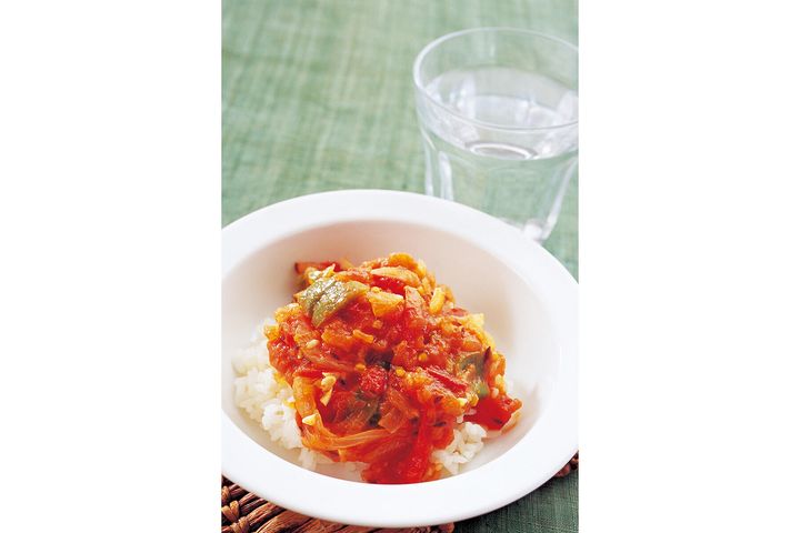 激辛で強烈にクミンの効いた“冷たいトマトカレー”