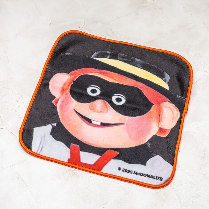 マクドナルドキャラクタータオル ハンバーグラー
