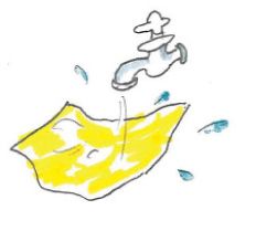 ビー玉を使った絞り染めが星みたい！ 七夕の「天の川タペストリー」の作り方の画像7