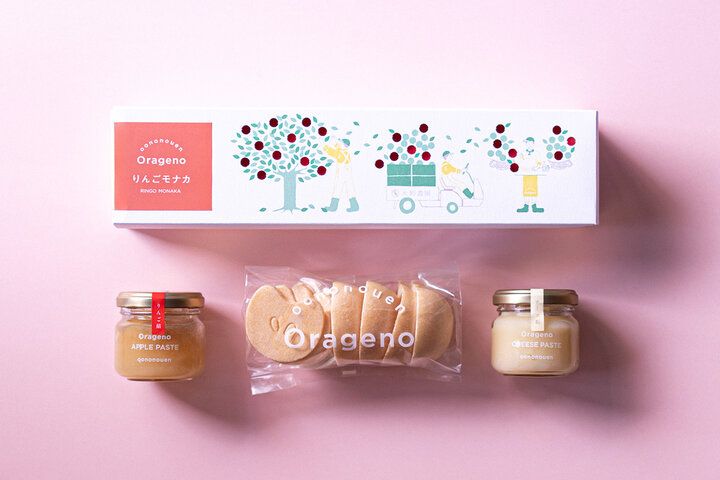 【福島】“くだもの”をたのしむスイーツ、大野農園の「りんごモナカ」