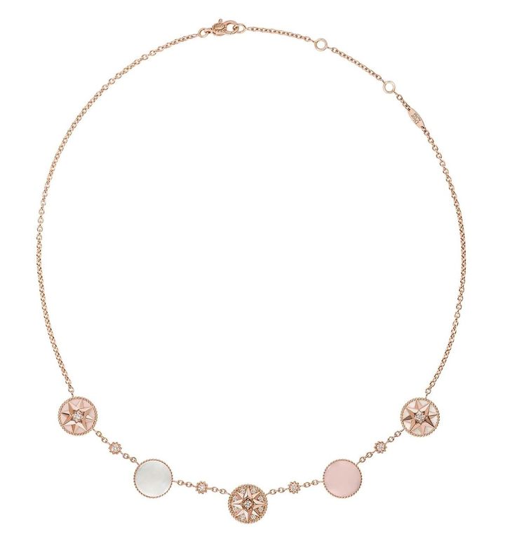 「ローズ デ ヴァン」ネックレス（PG×ピンクオパール×マザーオブパール）￥2,500,000