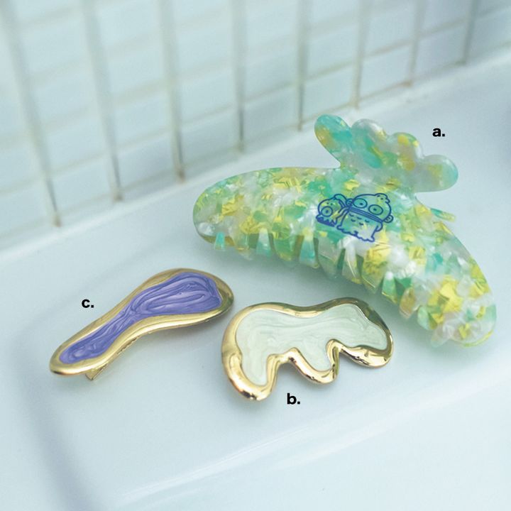 ポテテのハンギョドンのヘアクリップとセットヘアクリップ