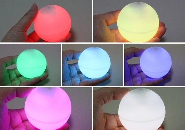 ダイソーのキレイなチェンジカラーボール