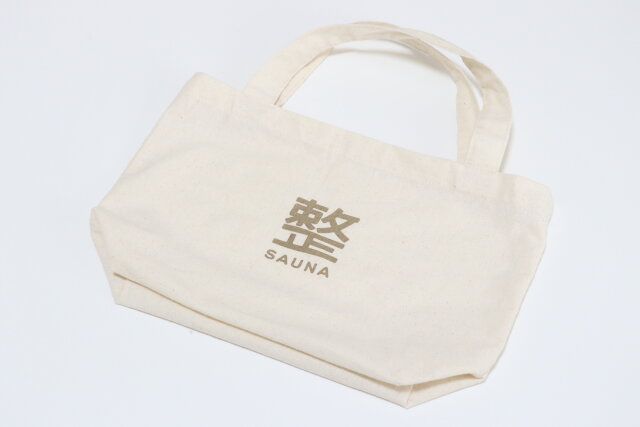 セリア 3773 トートバッグ サウナモチーフ デザイン
