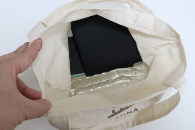 セリア 3773 トートバッグ サウナモチーフ 容量