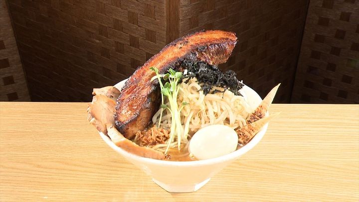 7月8日放送の「ヒューマングルメンタリー オモウマい店」のワンシーン （中京テレビ提供）